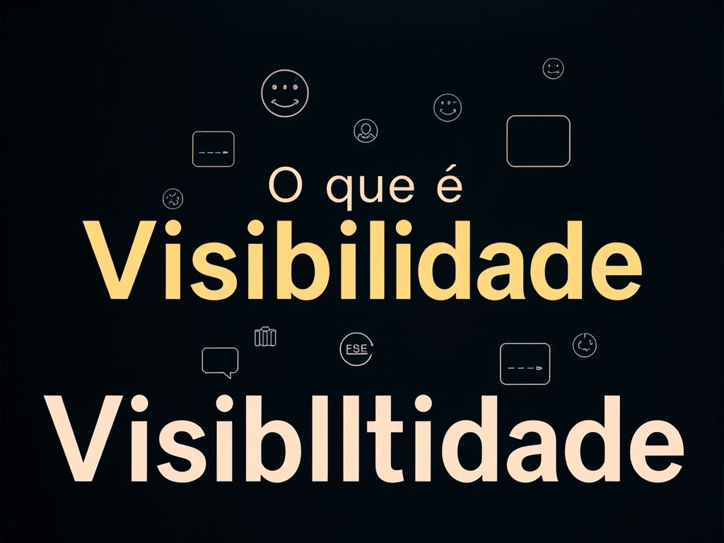 O que é Visibilidade
